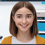 Intelligent Chatbot Customer Service**

Prompt: A friendly and helpful AI chatbot interface assisting a customer with a purchase. Focus on ease of use and positive interaction.

**