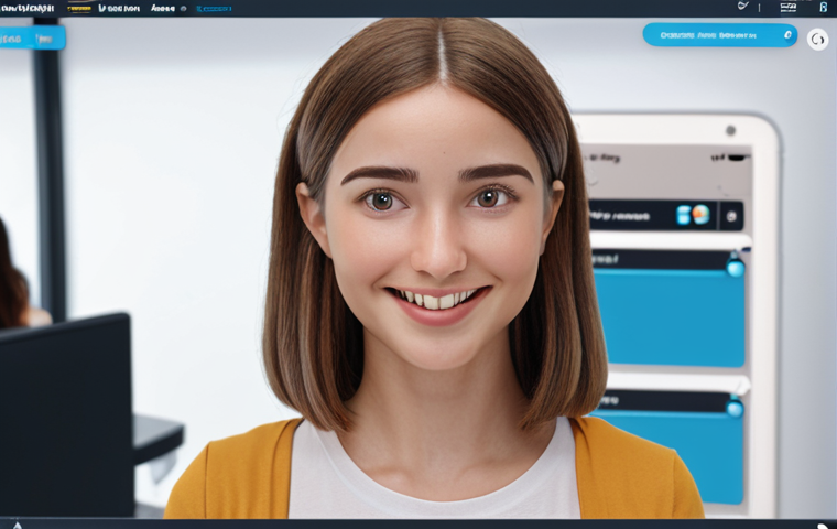 Intelligent Chatbot Customer Service**

Prompt: A friendly and helpful AI chatbot interface assisting a customer with a purchase. Focus on ease of use and positive interaction.

**
